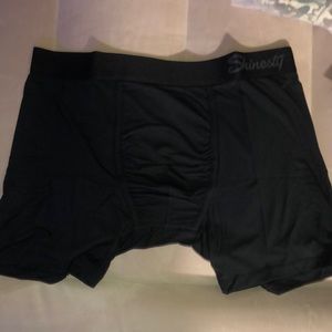 4 band new pairs Shinesty Ball Hammock Boxer Briefs.  3 black and one Camo.